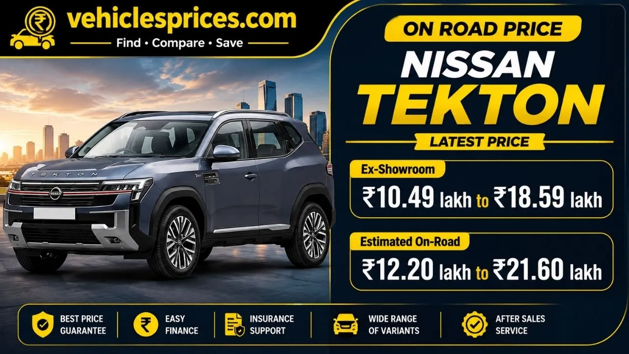 Nissan Tekton On Road Price, Specs, Variants & Mileage 2026