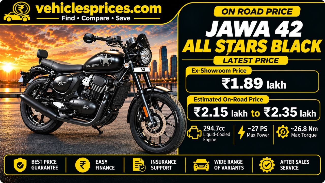 Jawa 42 All Stars Black: A Complete Look at Classic Legends Boldest Neo-Retro Roadster