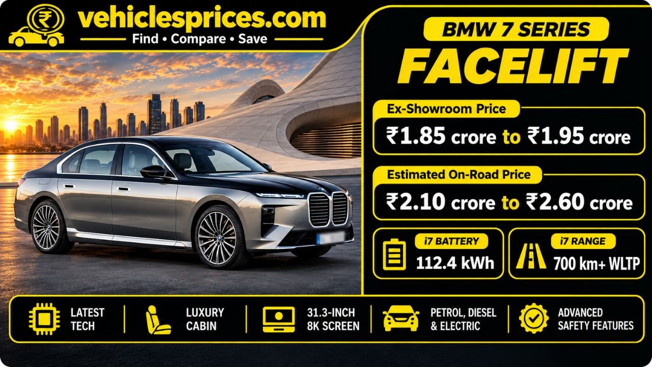 BMW 7 Series Facelift Launch Date, Price & Specifications