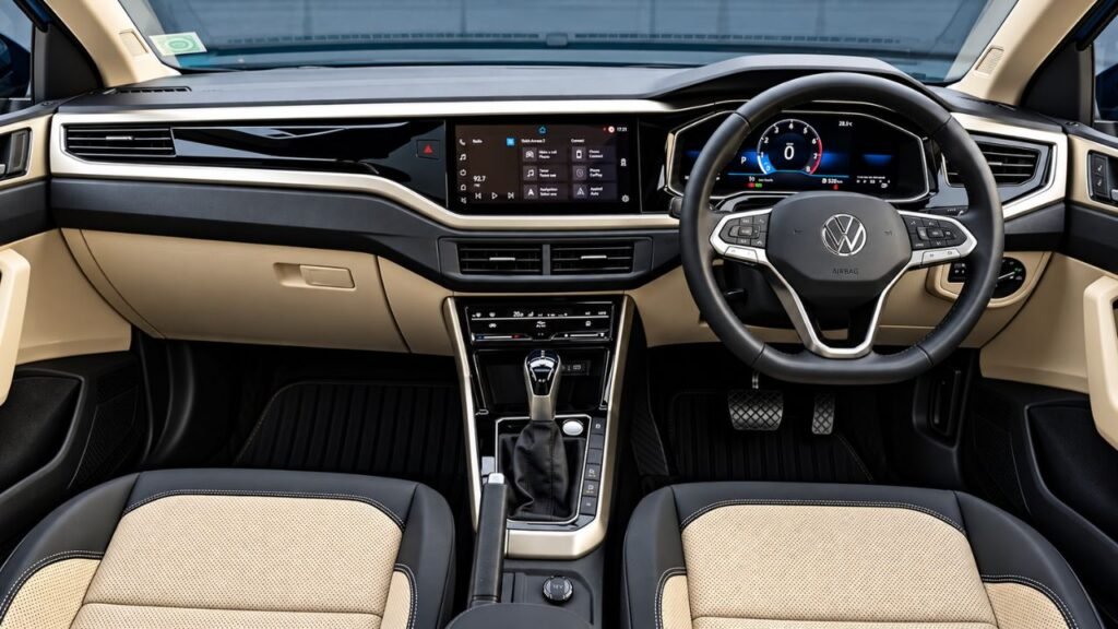 Volkswagen Virtus Interior: Dashboard, Seats & Space
