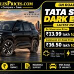 Tata Sierra Dark Edition Price 2026, Launch Details & On-Road Breakdown